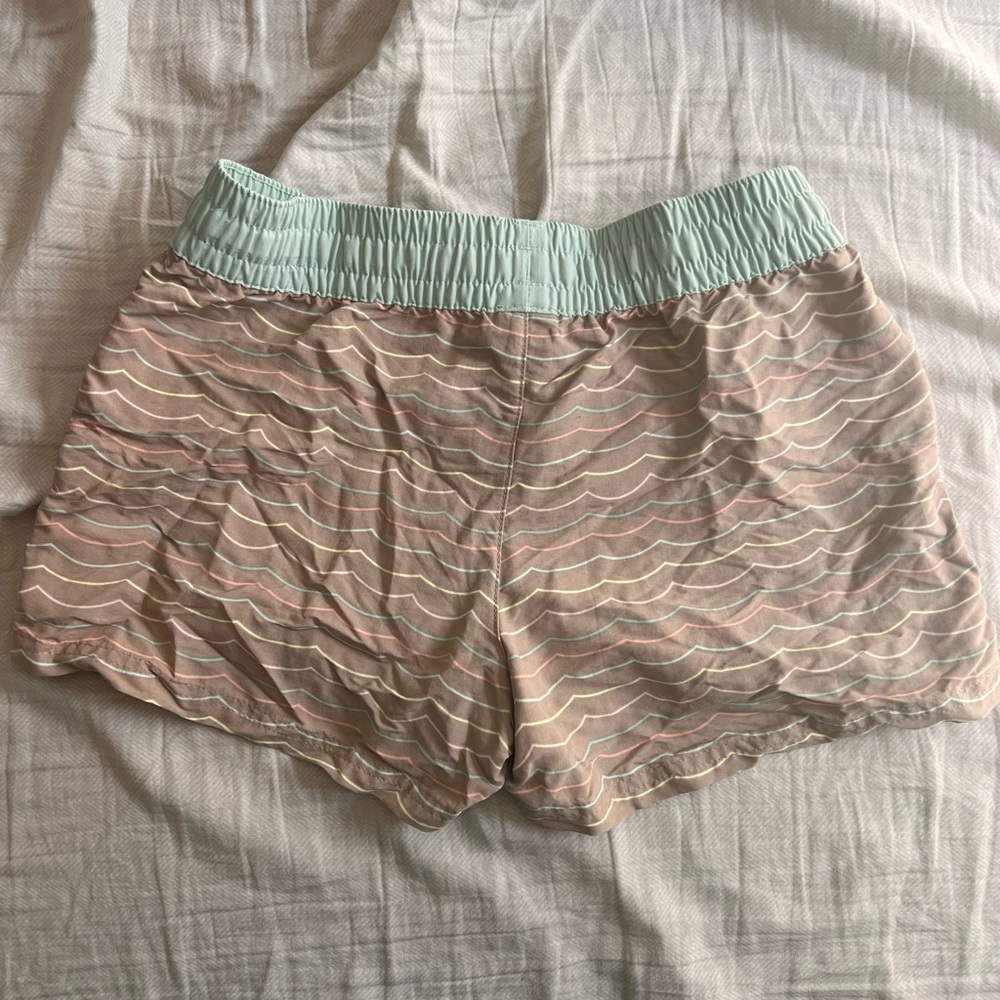 Girls XL swim shorts Patagonia. Excellent condition.